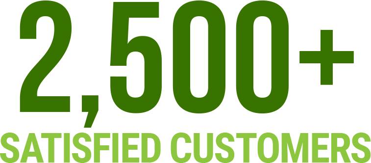 2,500+ satisfied customers in landscape design, patios, snow removal, irrigation, drainage, and outdoor transformation.